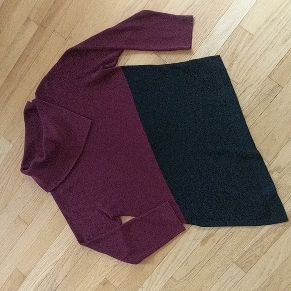 Vince Camuto Asymmetric Cowl Neck Sweater - Picture 2 of 5